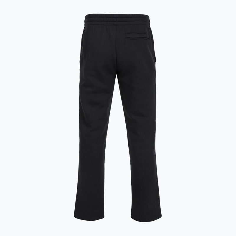 Pantaloni da uomo Under Armour Icon Fleece Pant black/white 2