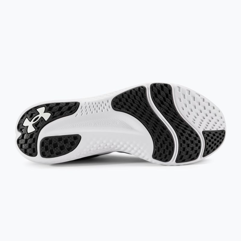 Under Armour Charged Speed Swift nero/bianco/bianco scarpe da corsa da uomo 5