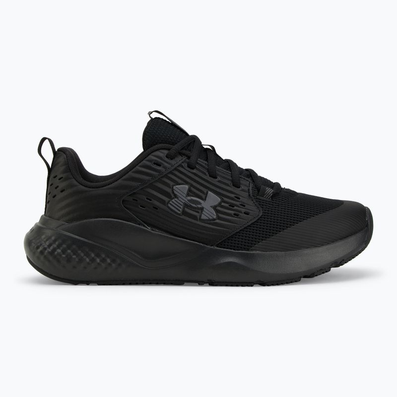 Under Armour Commit 4 nero/ultimate black/castlerock scarpe da ginnastica da uomo 2