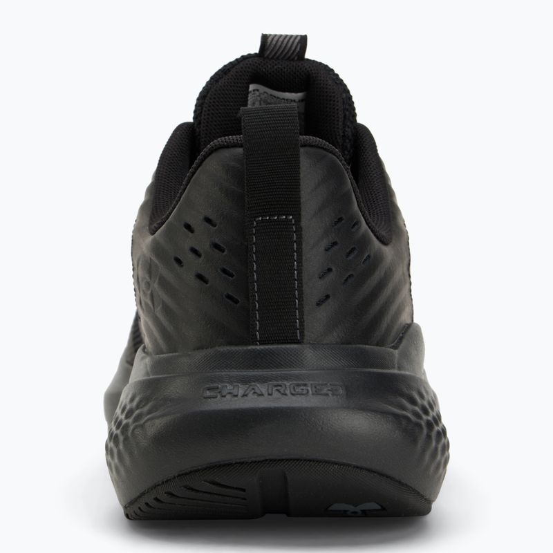 Under Armour Commit 4 nero/ultimate black/castlerock scarpe da ginnastica da uomo 6