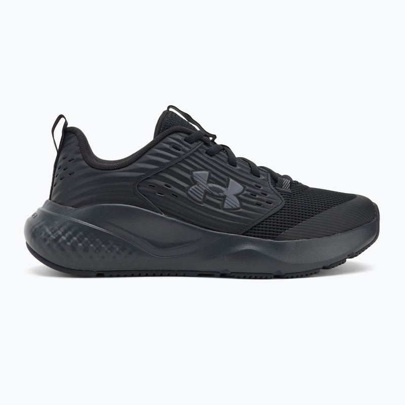 Scarpe da allenamento da uomo Under Armour Commit 4 nero/nero/castlerock 2
