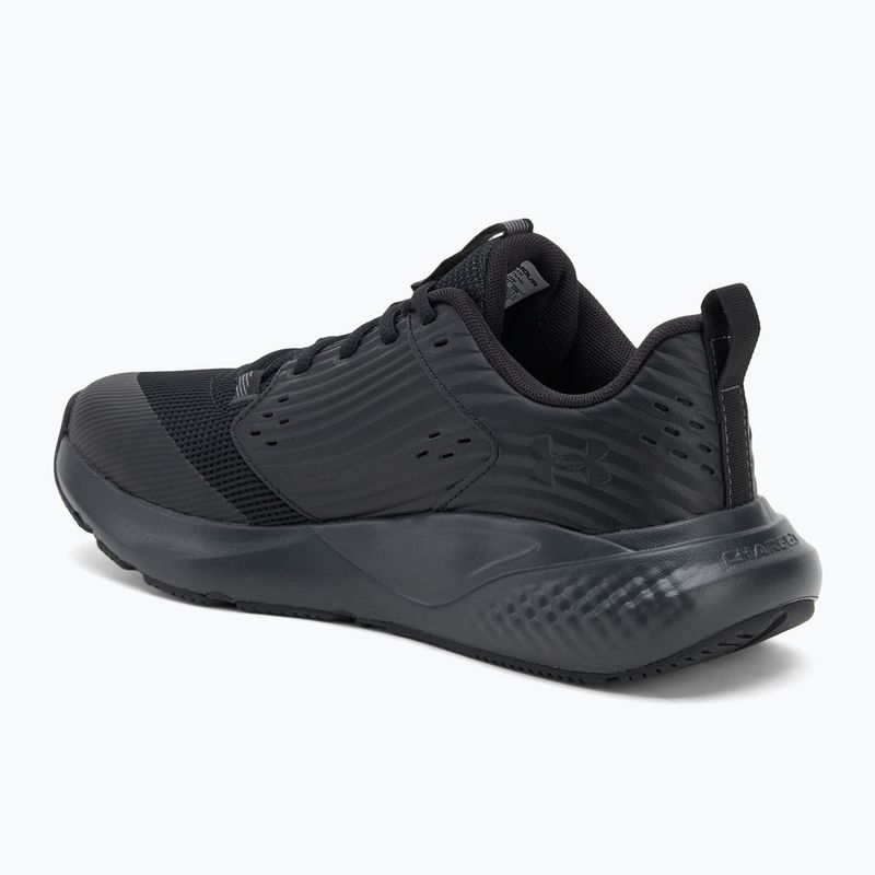 Scarpe da allenamento da uomo Under Armour Commit 4 nero/nero/castlerock 3