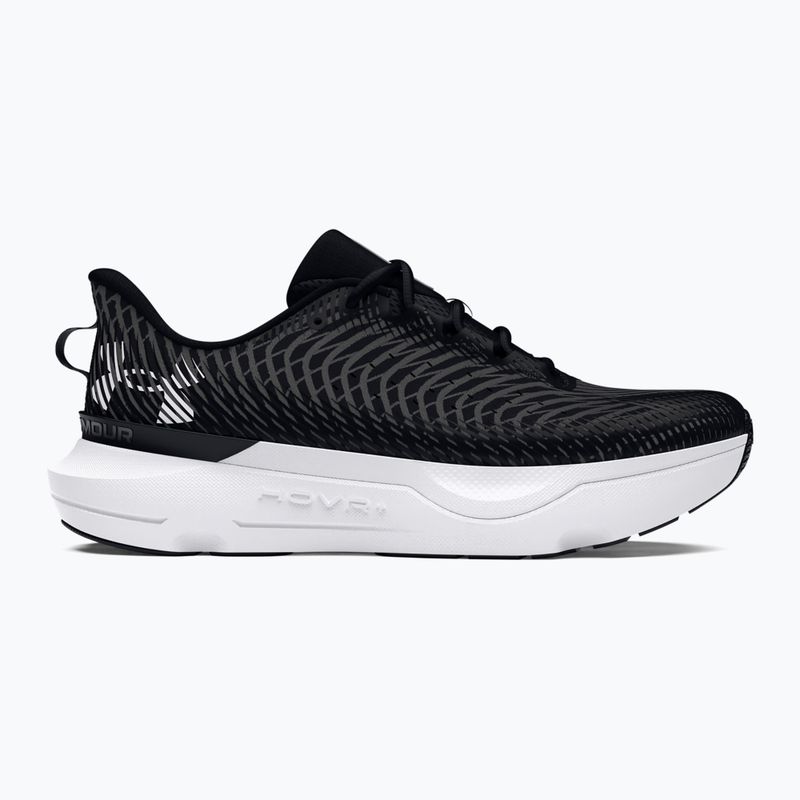 Scarpe da corsa da donna Under Armour Infinite Pro nere/castlerock/bianche 8