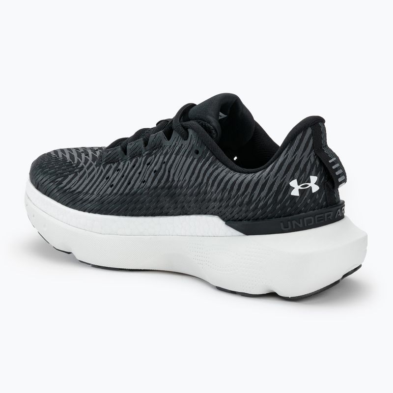 Scarpe da corsa da donna Under Armour Infinite Pro nere/castlerock/bianche 3