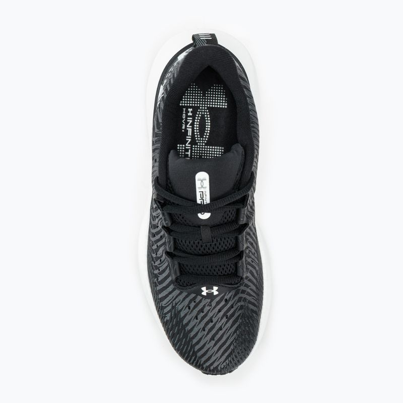 Scarpe da corsa da donna Under Armour Infinite Pro nere/castlerock/bianche 5