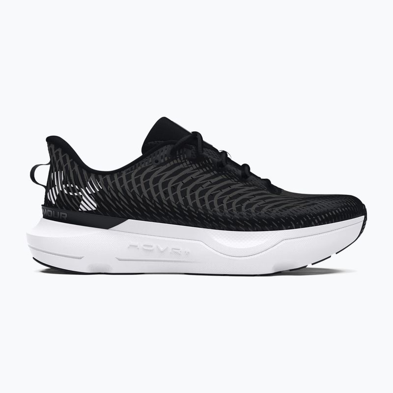 Under Armour Infinite Pro, scarpe da corsa da uomo, nero/castello/bianco 9