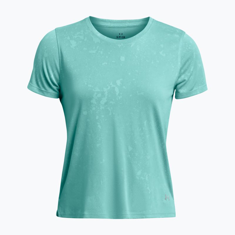 Under Armour Streaker Splatter maglia da corsa da donna turchese radiale/riflettente 3