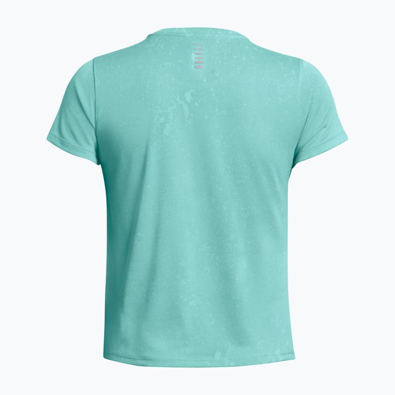 Under Armour Streaker Splatter maglia da corsa da donna turchese radiale/riflettente 4
