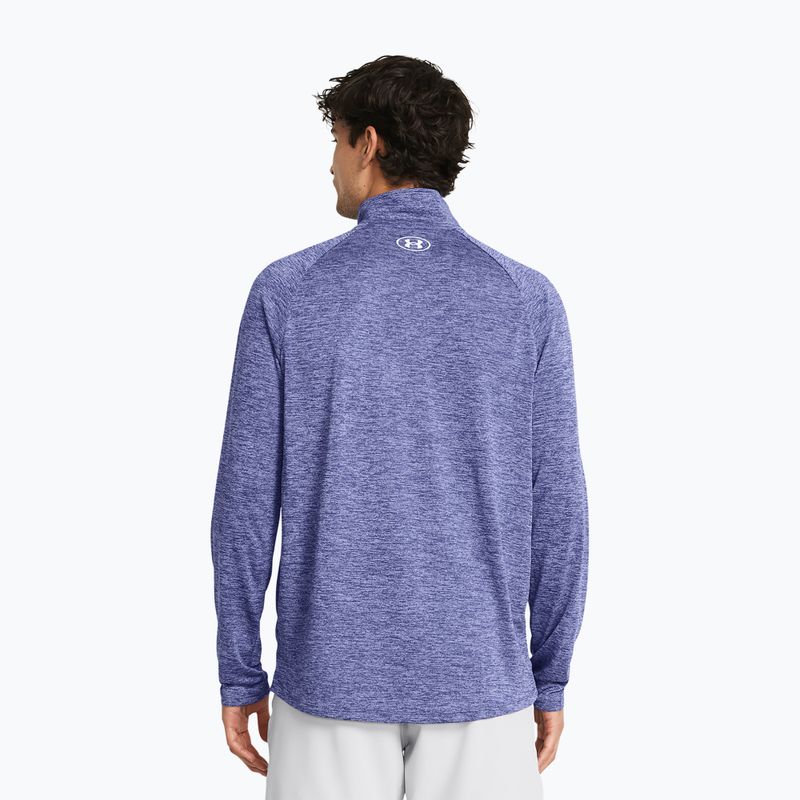 Felpa Under Armour Tech 2.0 1/2 Zip starlight/bianco da uomo 2