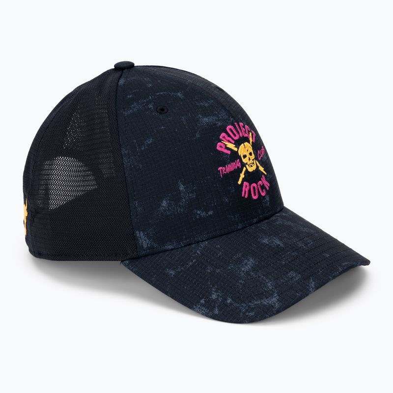Under Armour Project Rock Trucker cappellino da baseball da uomo grigio/nero/nero