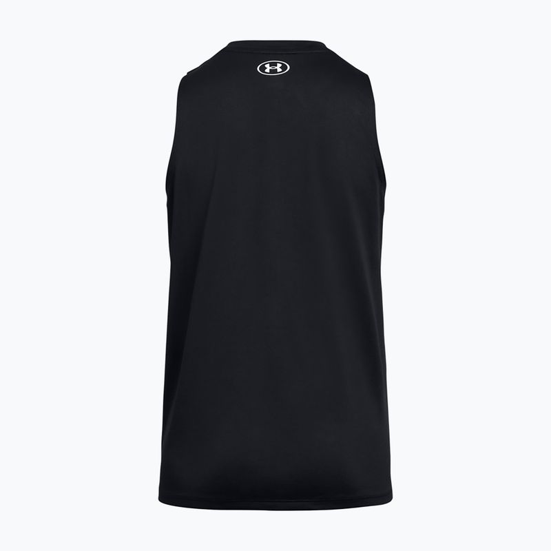 Maglia da allenamento donna Under Armour Tech Tank Solid black/white 2