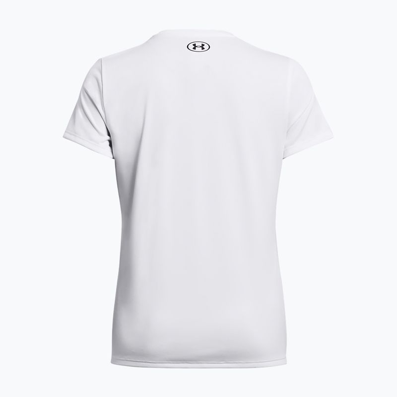 Maglia da allenamento donna Under Armour Tech SSV Solid white/black 2