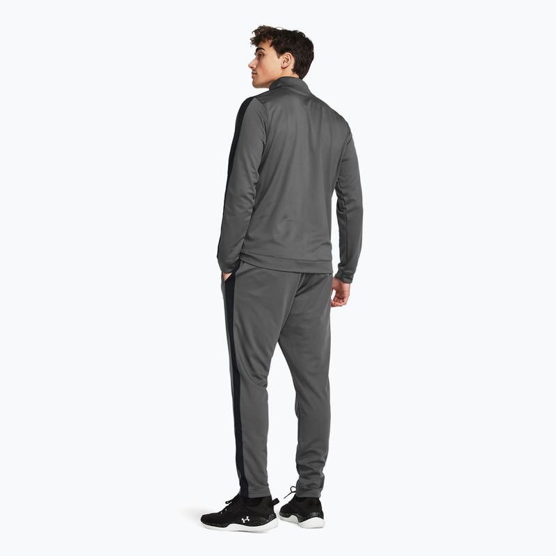 Tuta da ginnastica Under Armour UA Knit castlerock/nero da uomo 2