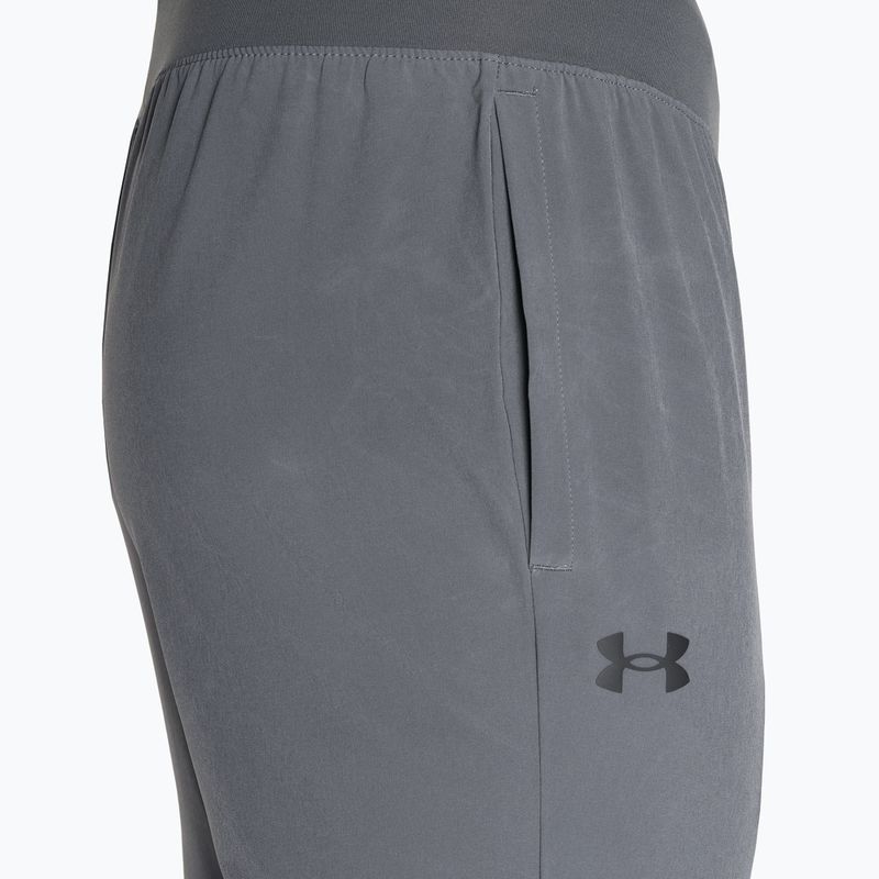 Under Armour Stretch Woven Joggers da uomo, colore nero/marrone 7