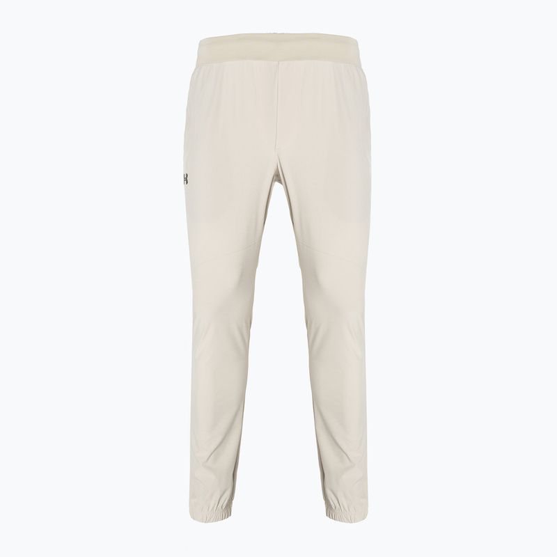 Pantaloni Under Armour Stretch Woven Joggers da uomo base cachi/nero 5