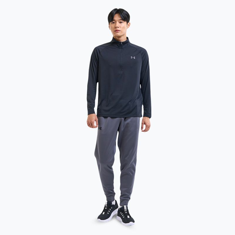 Pantaloni da uomo Under Armour Armour Fleece Joggers castlerock/nero 2