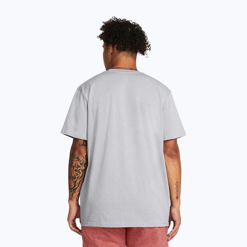 T-shirt uomo Under Armour HW Armour Label mod gray medium heather/black 2