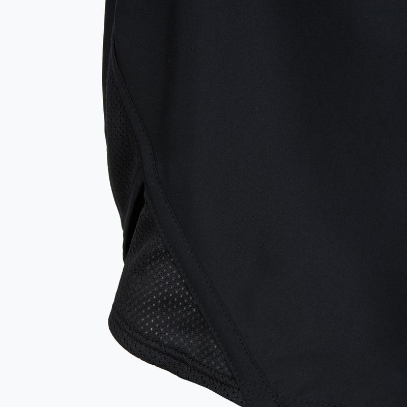 Pantaloncini da corsa Under Armour Fly By 3" donna nero/nero/riflettente 4