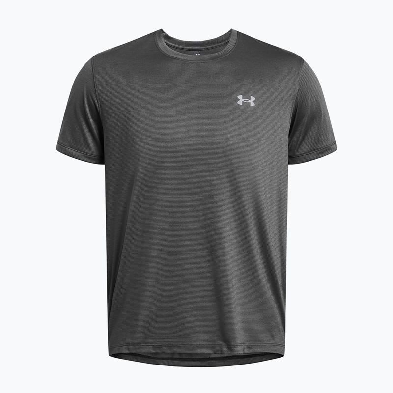 Maglietta da corsa Under Armour UA Launch da uomo, color castlerock/riflettente 4