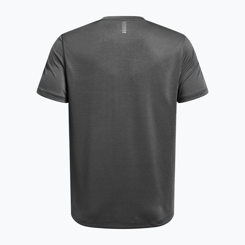 Maglietta da corsa Under Armour UA Launch da uomo, color castlerock/riflettente 5