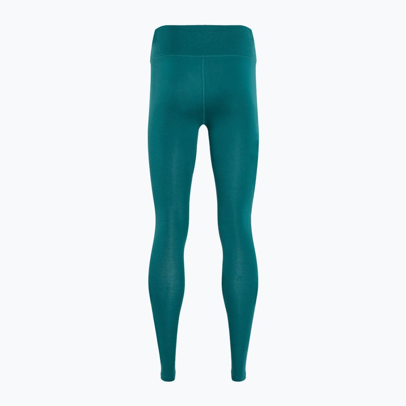 Leggings Under Armour Campus hydro verde acqua/bianco per donna 6