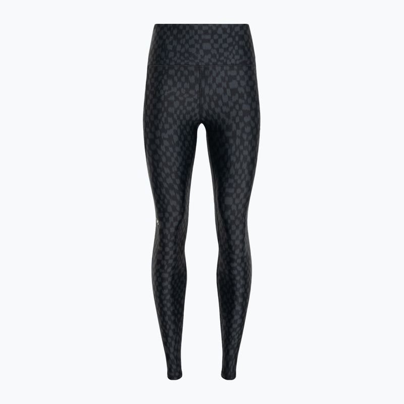 Leggings da donna Under Armour Armour Aop Ankle Compression nero/antracite/bianco 5