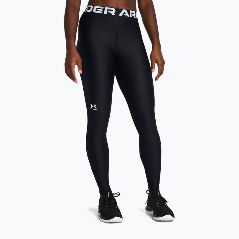 Leggings Under Armour da donna HG Authentics nero/bianco