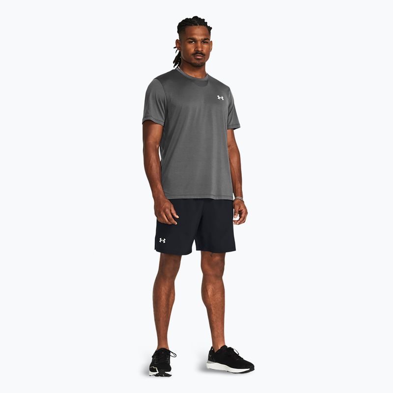 Pantaloncini da corsa Under Armour Launch 7" da uomo nero/nero/riflettente 2