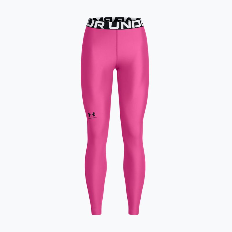 Leggings Under Armour HG Authentics da donna rosa astro/nero 5