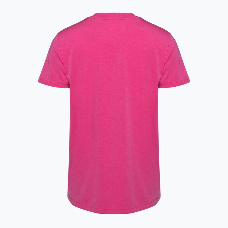 Maglietta da allenamento Under Armour Off Campus Core rosa astro/nero da donna 2