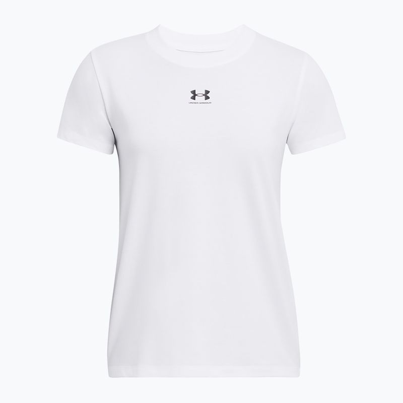 Maglietta Under Armour Rival Core hydro bianco/nero da donna