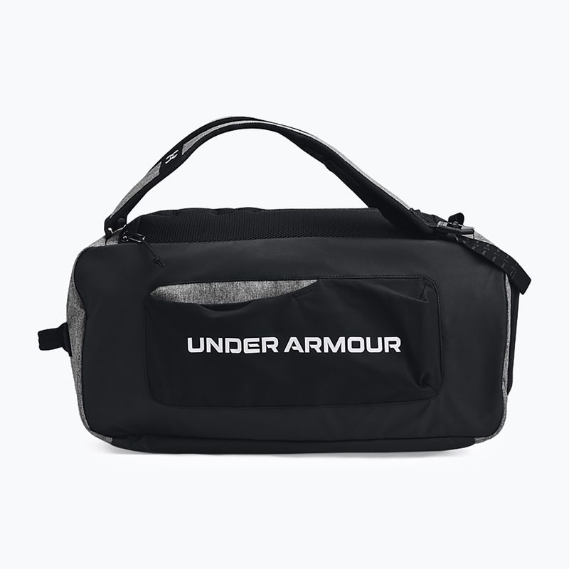 Borsa sportiva Under Armour Contain Duo 40 l castlerock medium heather/black/white 2