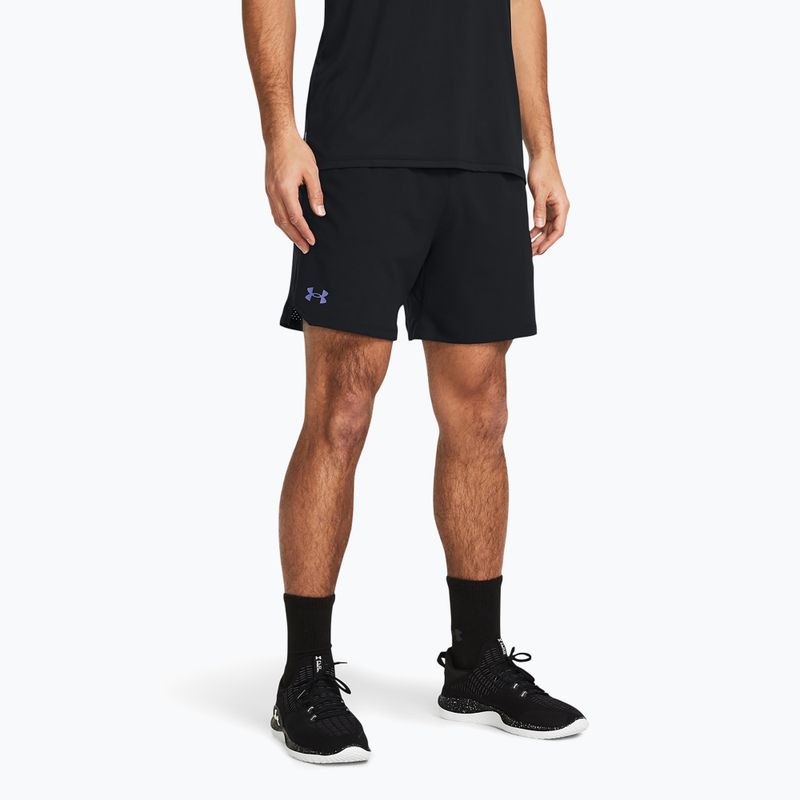 Pantaloncini da allenamento Under Armour da uomo Ua Vanish Woven 6in nero/starlight