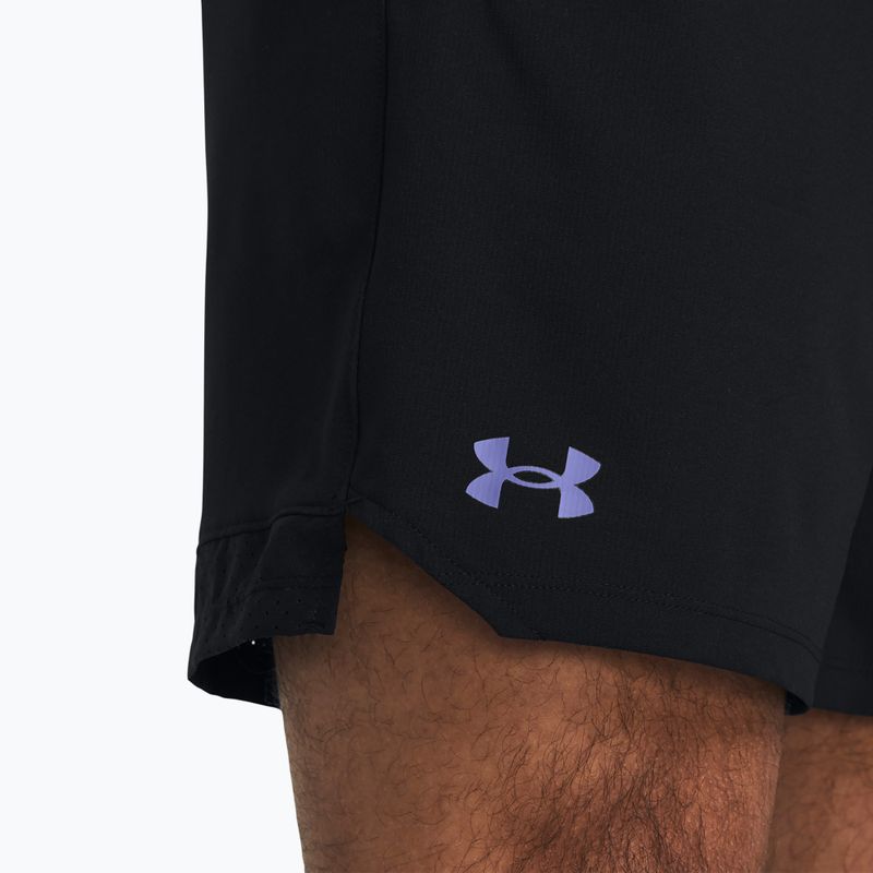 Pantaloncini da allenamento Under Armour da uomo Ua Vanish Woven 6in nero/starlight 4