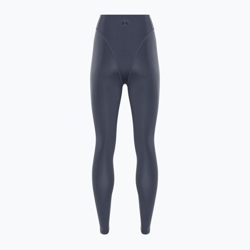 Leggings da allenamento Under Armour Project Rock LG Grind Ankle Leg downpour grigio/nero da donna 5