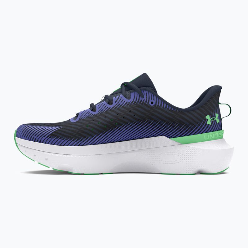 Scarpe da corsa da uomo Under Armour Infinite Pro nere/castlerock/bianche 9