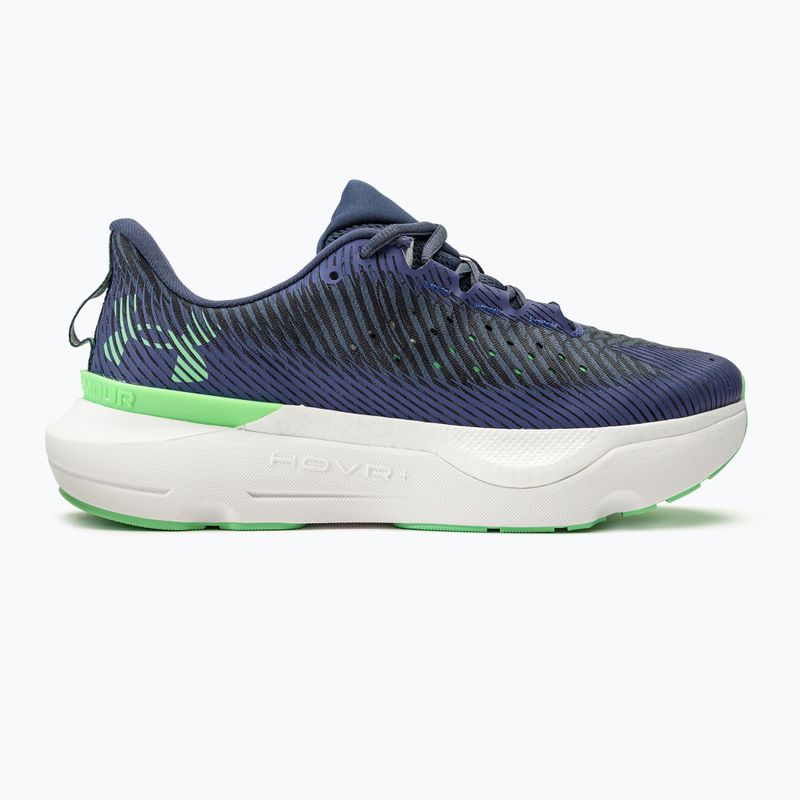 Scarpe da corsa da uomo Under Armour Infinite Pro nere/castlerock/bianche 2