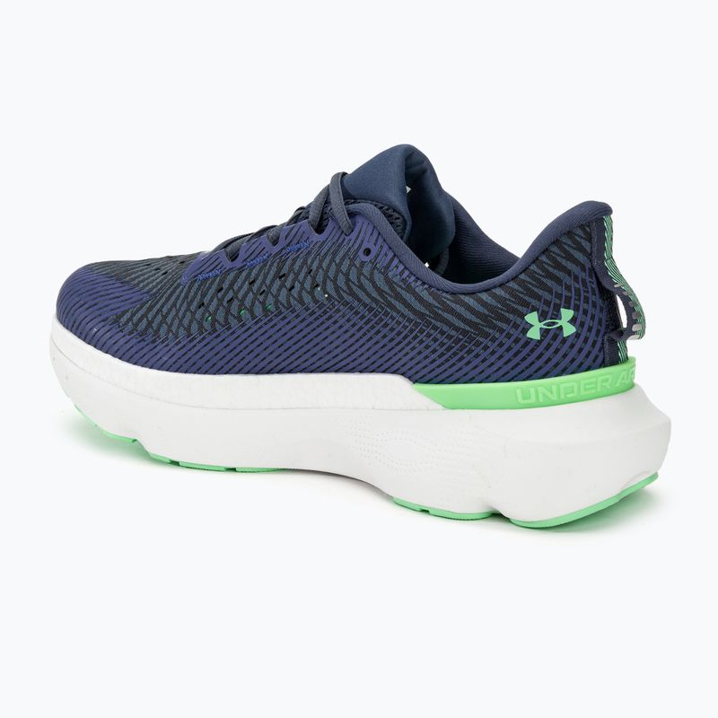 Scarpe da corsa da uomo Under Armour Infinite Pro nere/castlerock/bianche 3