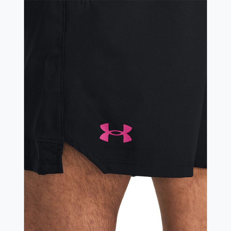 Under Armour pantaloncini da allenamento da uomo Ua Vanish Woven 6in nero/rosa 4