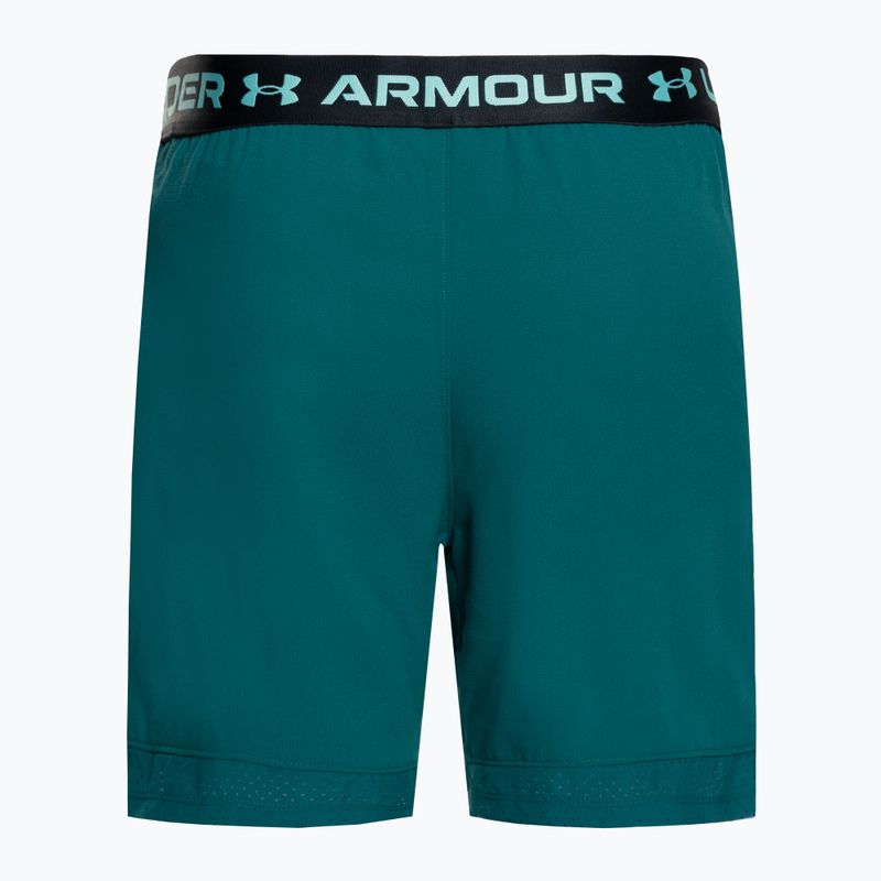 Pantaloncini da allenamento Under Armour da uomo Ua Vanish Woven 6in hydro teal/radial turchese 6