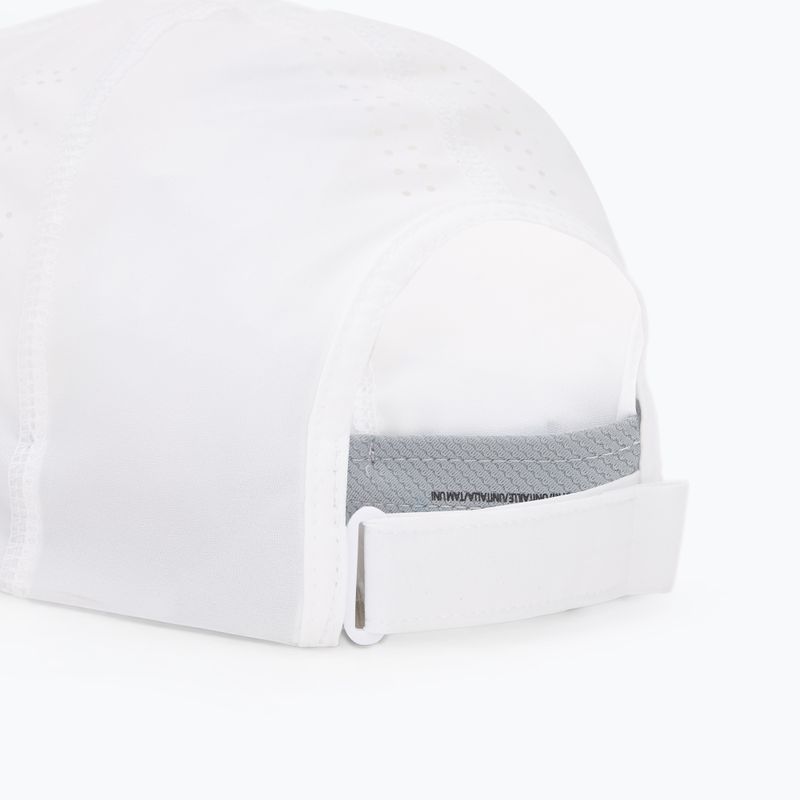 Cappellino da donna con visiera Under Armour Iso-Chill Launch bianco/bianco/riflettente 4