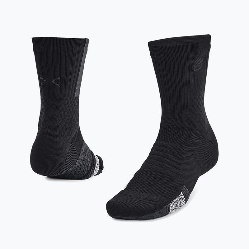 Under Armour Curry AD Playmaker 1P Mid nero/antracite/nero calze da uomo