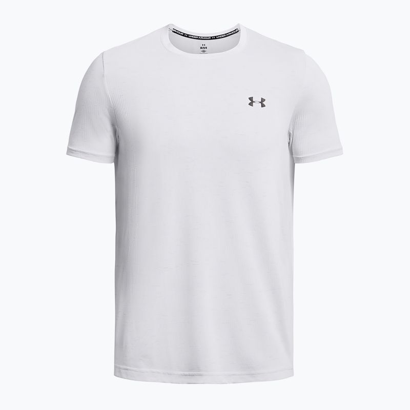 Maglietta Under Armour Vanish Seamless da uomo bianco/nero 5