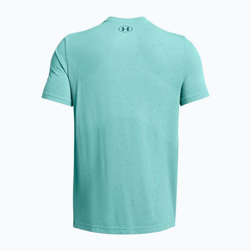 Maglietta Under Armour Vanish Seamless da uomo, turchese radiale/idro-teal 6