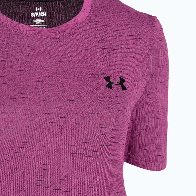 Maglietta Under Armour Vanish Seamless uomo rosa astro/nero 3