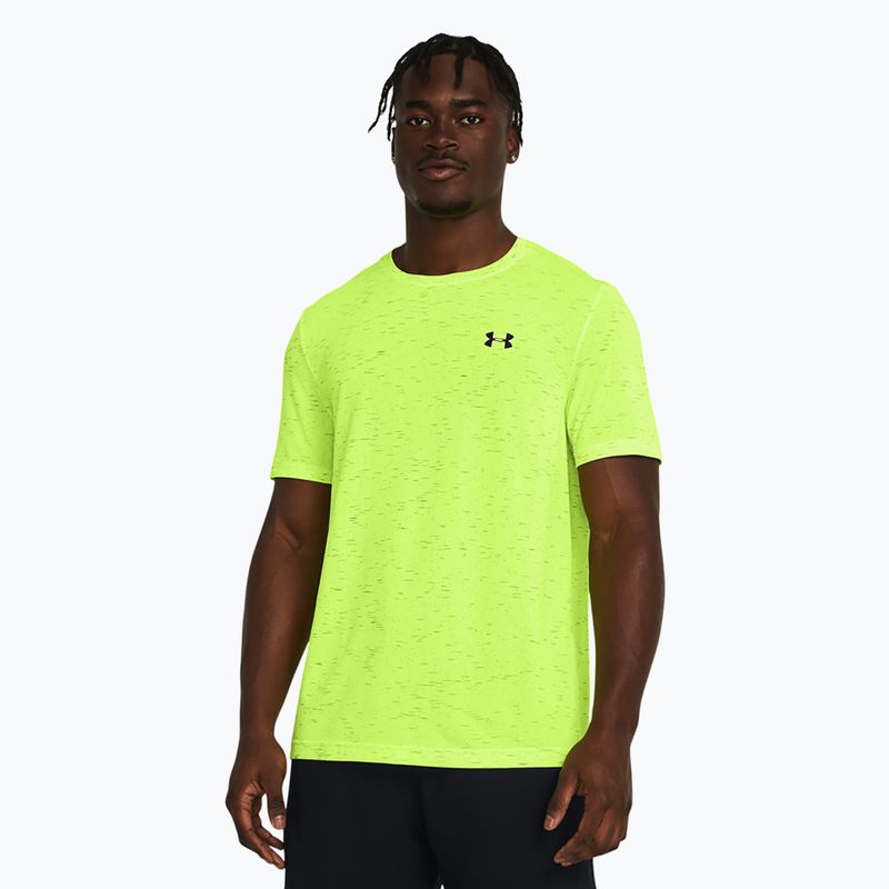 Maglietta da uomo Under Armour Vanish Seamless ad alta visibilità giallo/nero