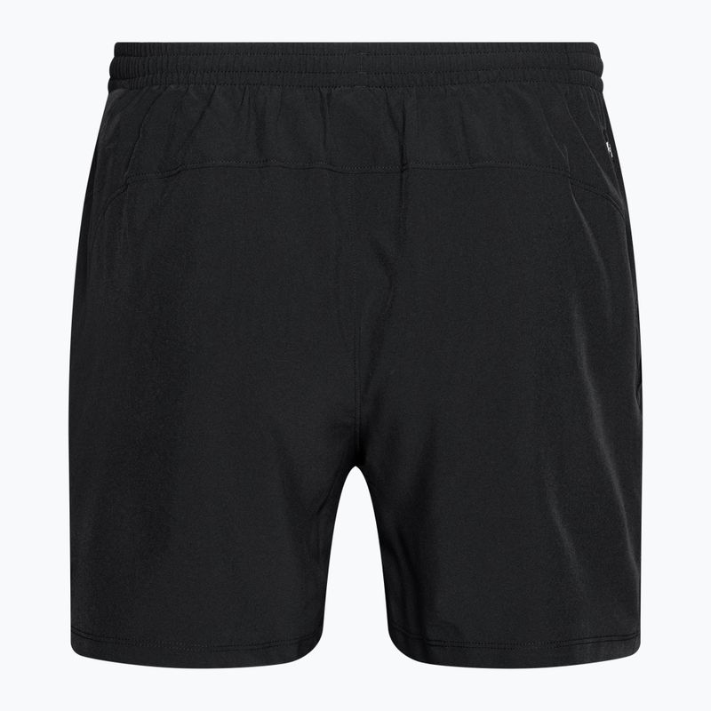 Pantaloncini da allenamento Under Armour Project Rock Ultimate 5" da uomo, nero/bianco 2