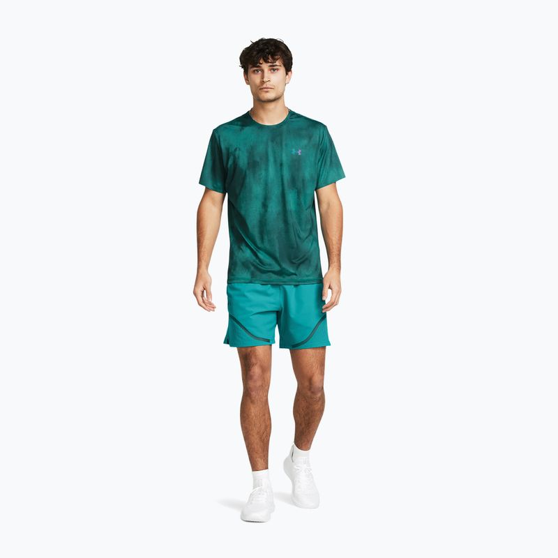 Pantaloncini da uomo Under Armour UA Vanish Woven 6in Graphic circuito teal/hydro teal 2