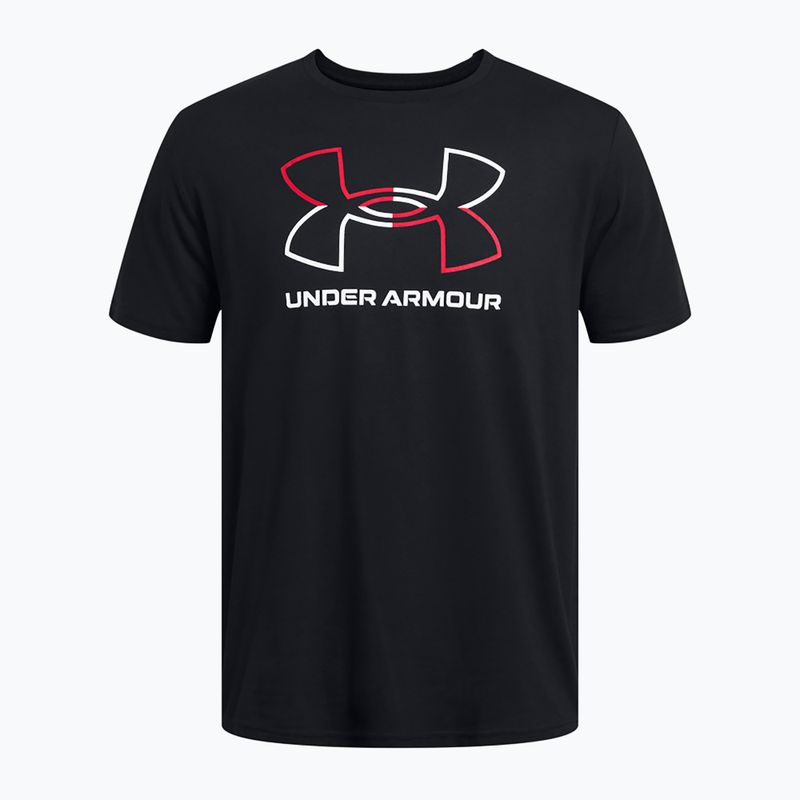 Under Armour GL Foundation Update maglia da allenamento da uomo nero/rosso/bianco 3