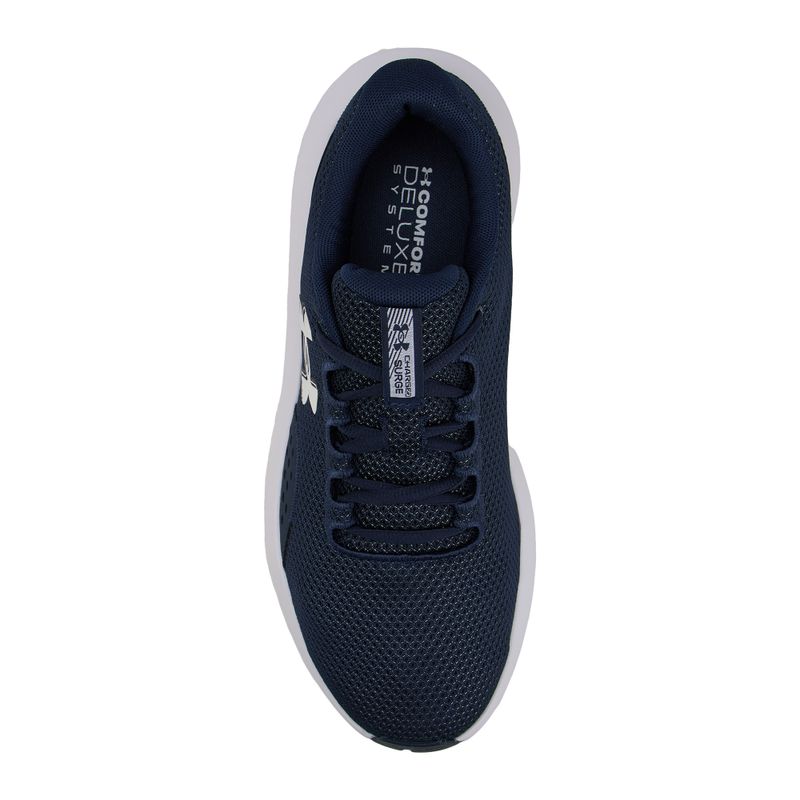 Under Armour Charged Surge 4 academy/academy/white scarpe da corsa da uomo 5